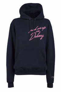 Pick Me Up On Doheny Navy Champion Hoodie